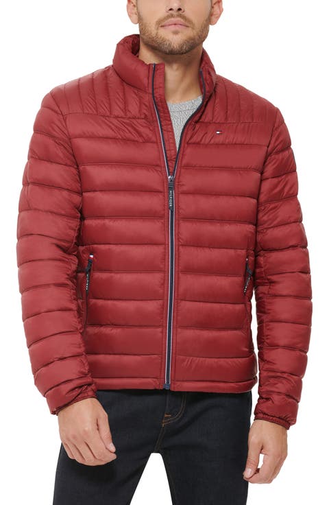 Faux Down Packable Puffer Jacket