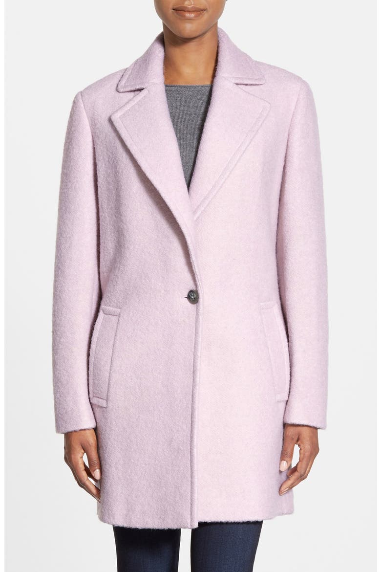 Blouclé Walking Coat, Main, color, PALE PINK