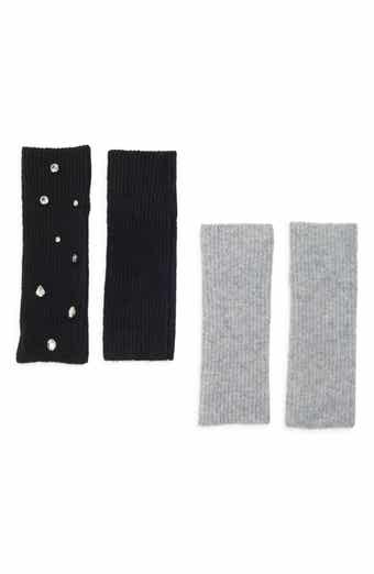 Steve Madden Embellished Arm Warmers