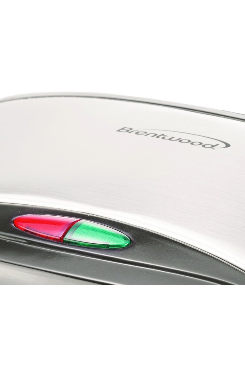 Brentwood Dual Waffle Maker, Alternate, color, Black