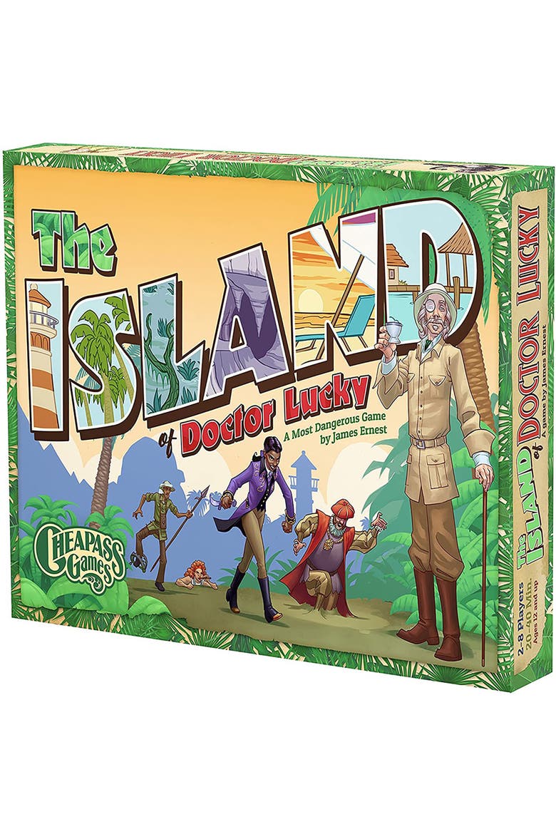 Island Of Doctor Lucky Strategy and Luck Family Board Game, Main, color, Multicolored