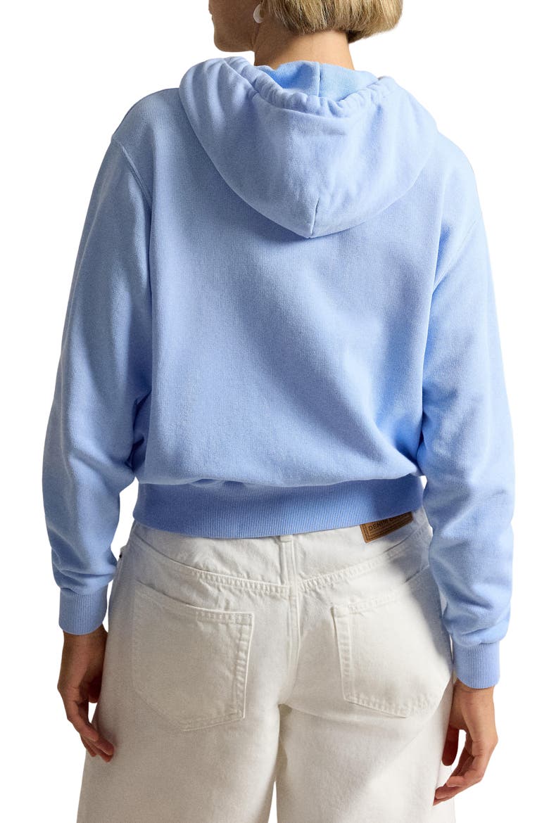Polo Ralph Lauren Arctic Fleece Shrunken Fit Zip-Up Hoodie (Women