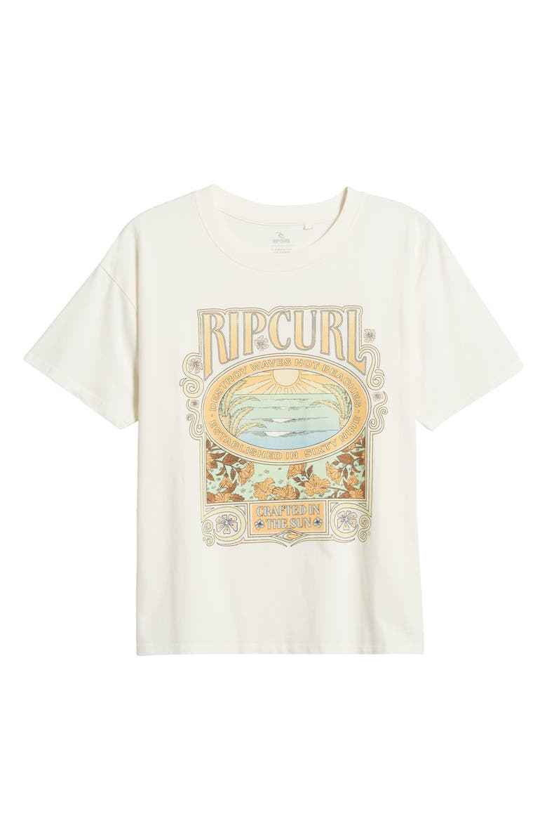 Rip Curl Logo Graphic Cotton T-Shirt, Alternate, color, 