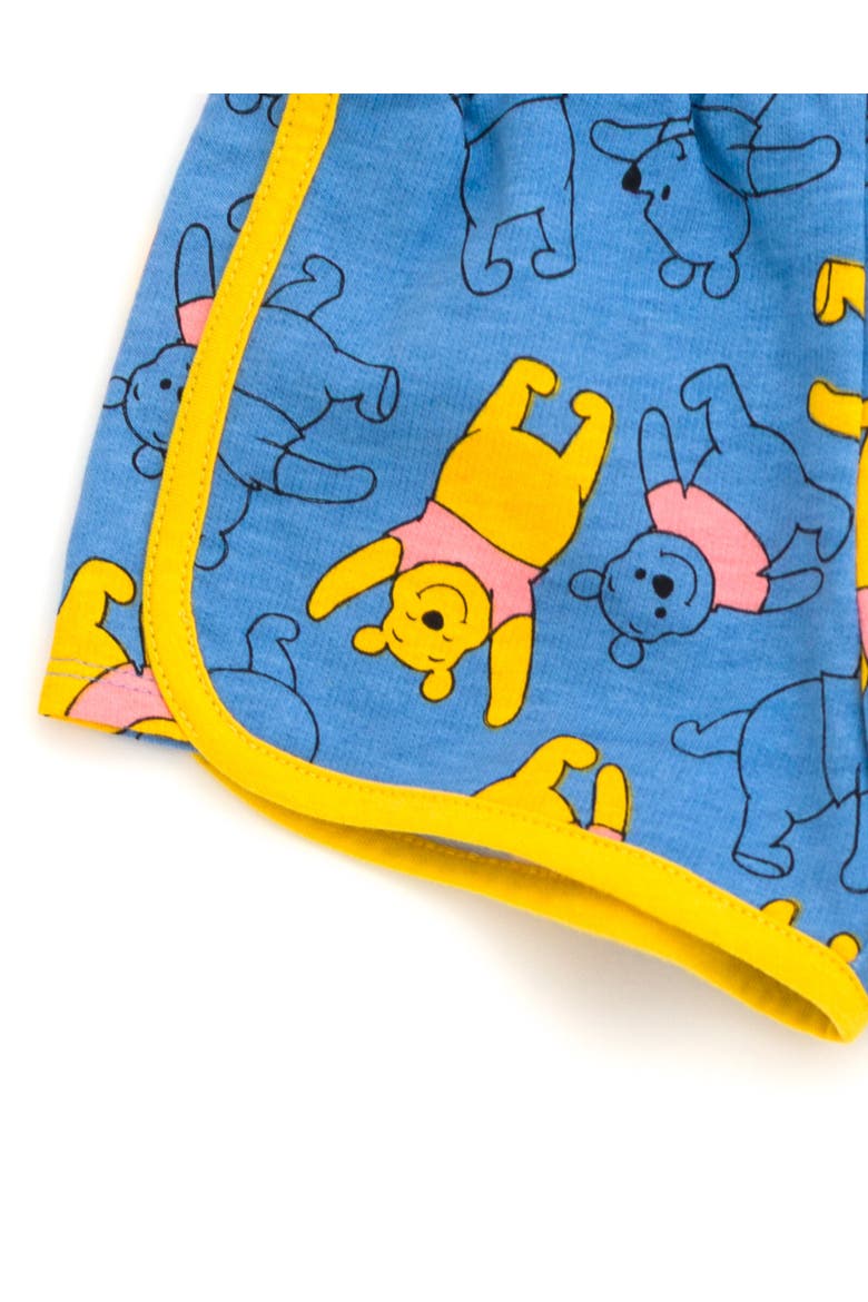 Winnie the Pooh Cosplay Tank Top & Shorts Set, Alternate, color, Yellow