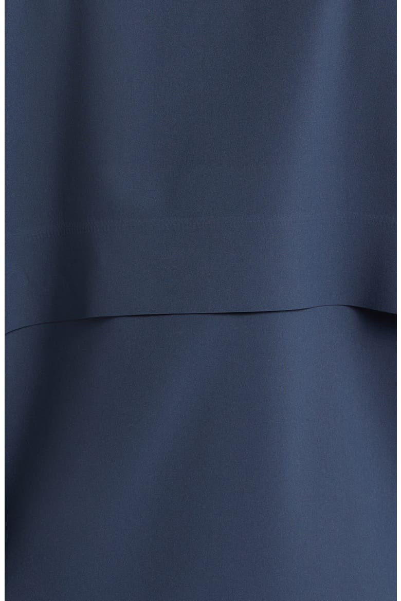 Mirage Water-Repellent Half-Zip Jacket, Alternate, color, NAVY BLUE