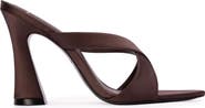 BLACK SUEDE STUDIO Zoey 100 Satin Sandal