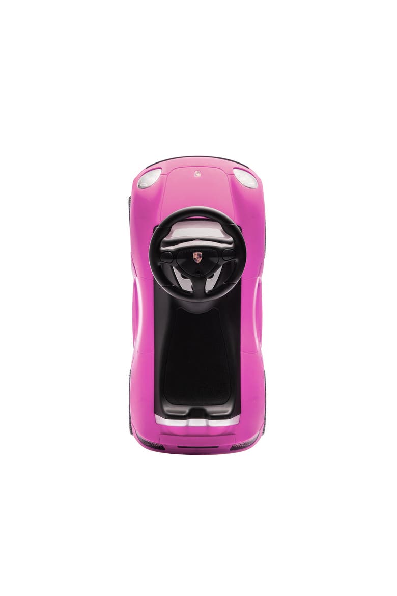 Porsche 911 Carrera GT Foot-to-Floor Ride-On, Alternate, color, PINK