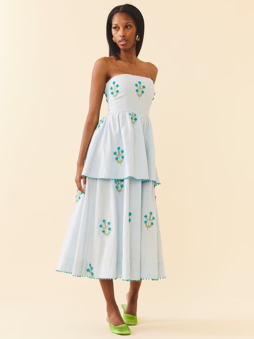 Eddy Daisy Dress In Blue