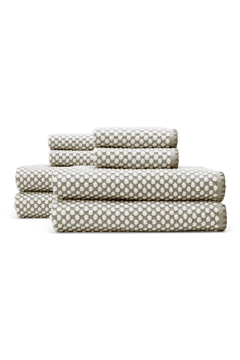Clive 4-Piece Towel Set, Alternate, color, ARMY