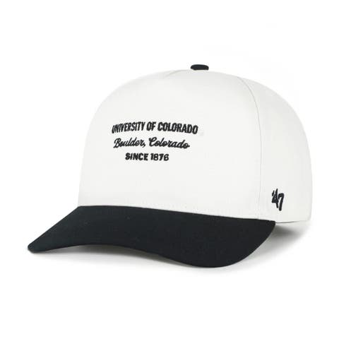 Men's '47 White Colorado Buffaloes Contemporary Basics Two-Tone Hitch Adjustable Hat