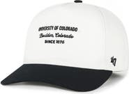 '47 Men's '47 White Colorado Buffaloes Contemporary Basics Two-Tone Hitch Adjustable Hat