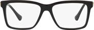 Versace 56mm Rectangular Optical Glasses