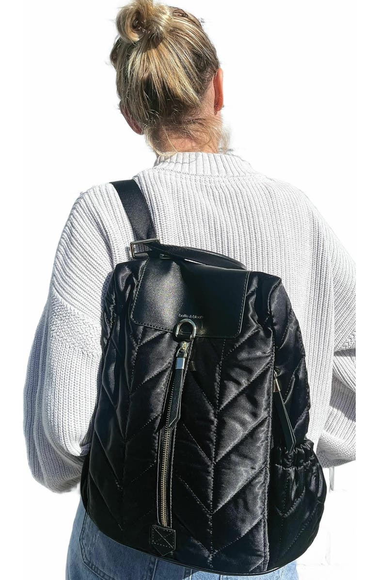 Belle & Bloom Runaway Royalty Backpack, Alternate, color, Black