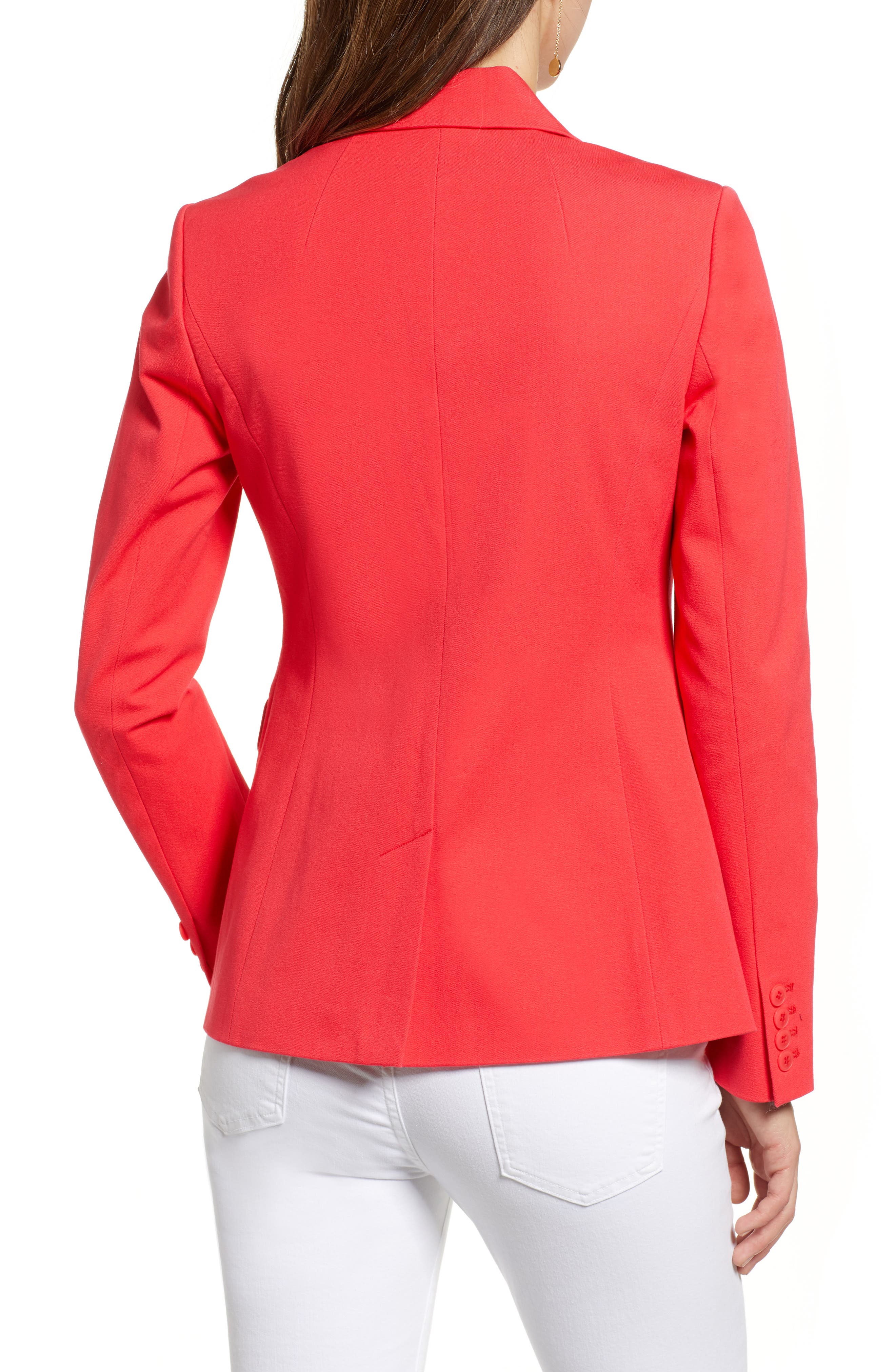 Stretch Cotton Twill Blazer - image 2