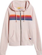 Aviator Nation 5-Stripe Zip Hoodie