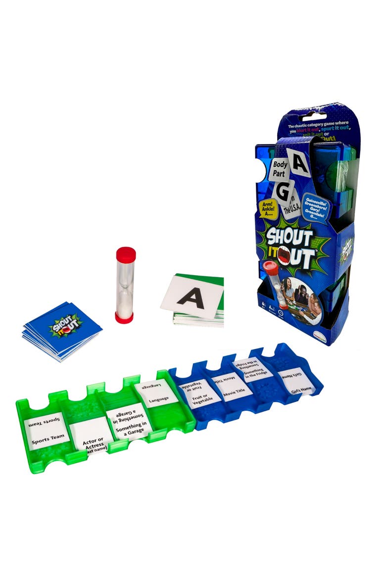 Shout It Out Word Challenge Game, Main, color, Multicolored