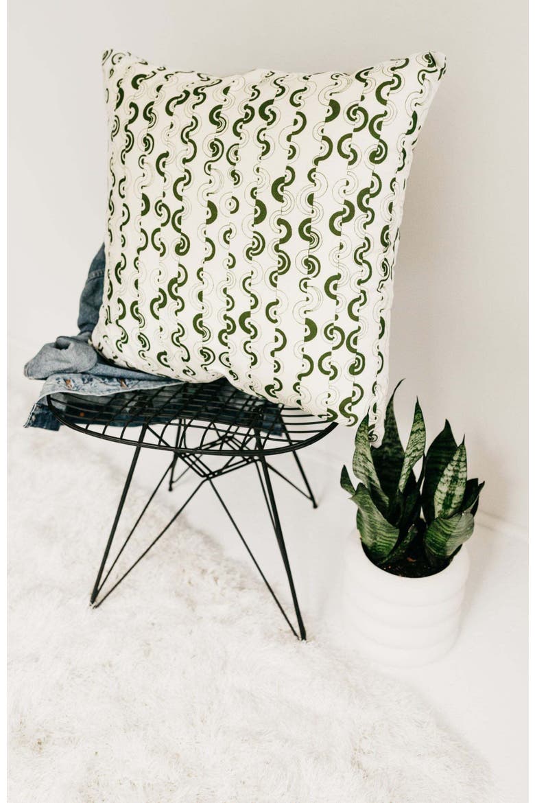 Ortega in Cereus 24" x 24" Pillow, Alternate, color, Cereus