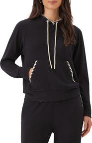 Karen Kane Edge Stitch Hoodie