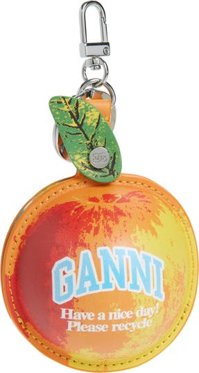 キーホルダー・キーリング GANNI KEYCHAIN APPLE GANNI Apple Velvet Keychain | Clothing | Anna + Nina