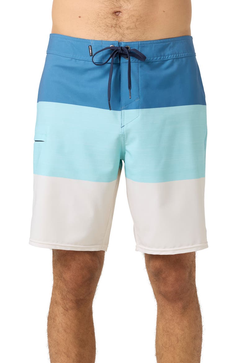 Hyperfreak Heat Block Swim Trunks, Main, color, PASTEL TURQUOISE