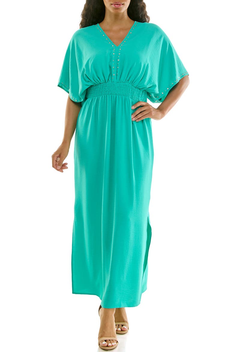 Crystal Maxi Dress, Main, color, ISLAND TROPICS