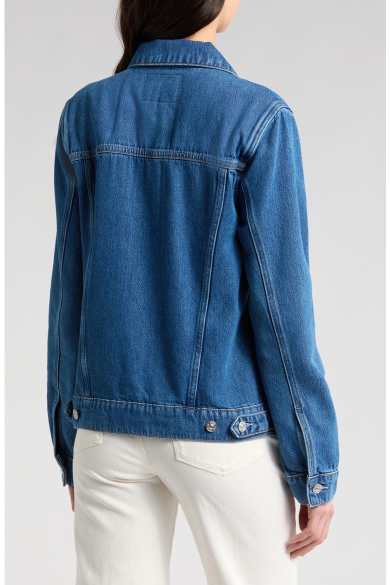 Rowan Denim Trucker Jacket, Alternate, color, BELLISIMO