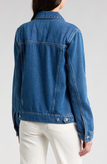 PAIGE Rowan Denim Trucker Jacket Nordstrom