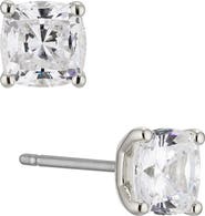 Nadri Modern Luv Small Cubic Zirconia Stud Earrings