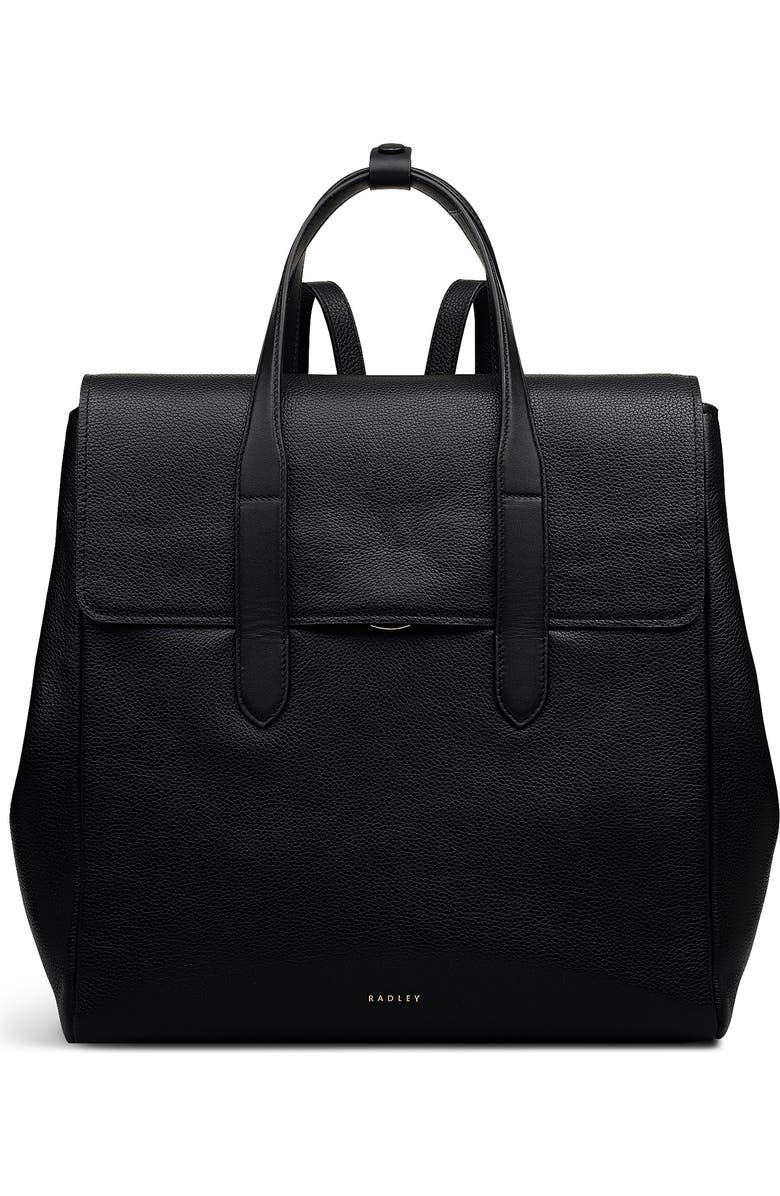 Radley Mayfair Lane Medium Flapover Leather Backpack, Alternate, color,