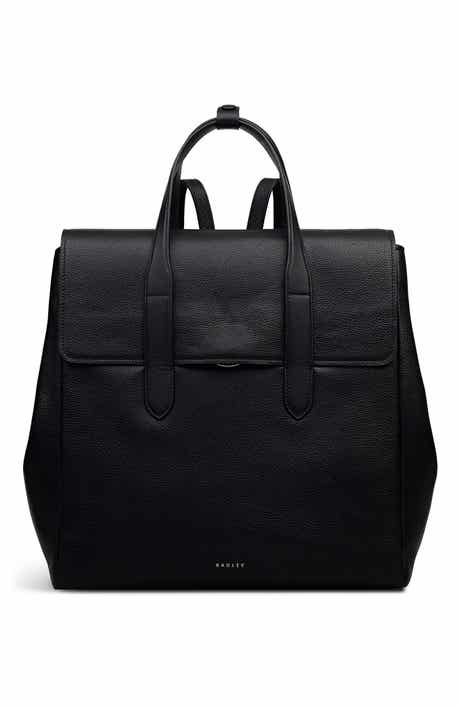 Mayfair Lane Medium Flapover Leather Backpack