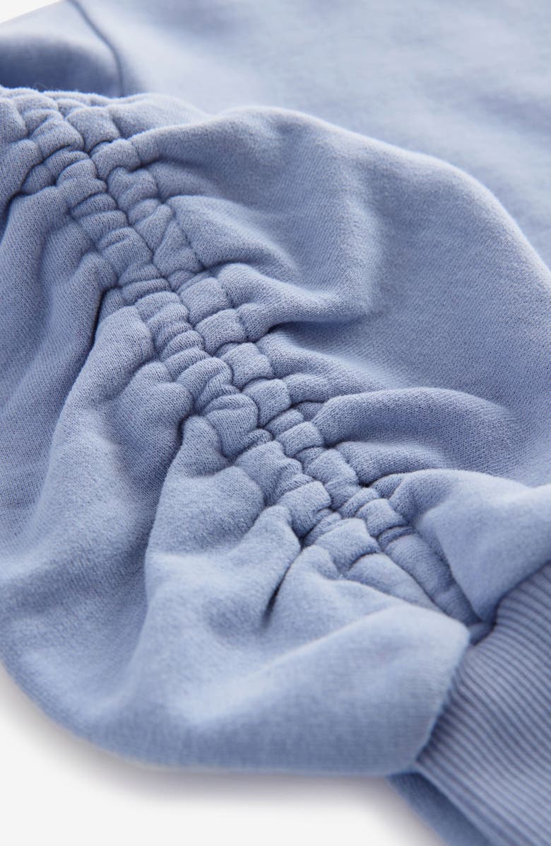 smALLSAINTS by ALLSAINTS Kids' Ruched Sleeve Sweatshirt, Alternate, color, 