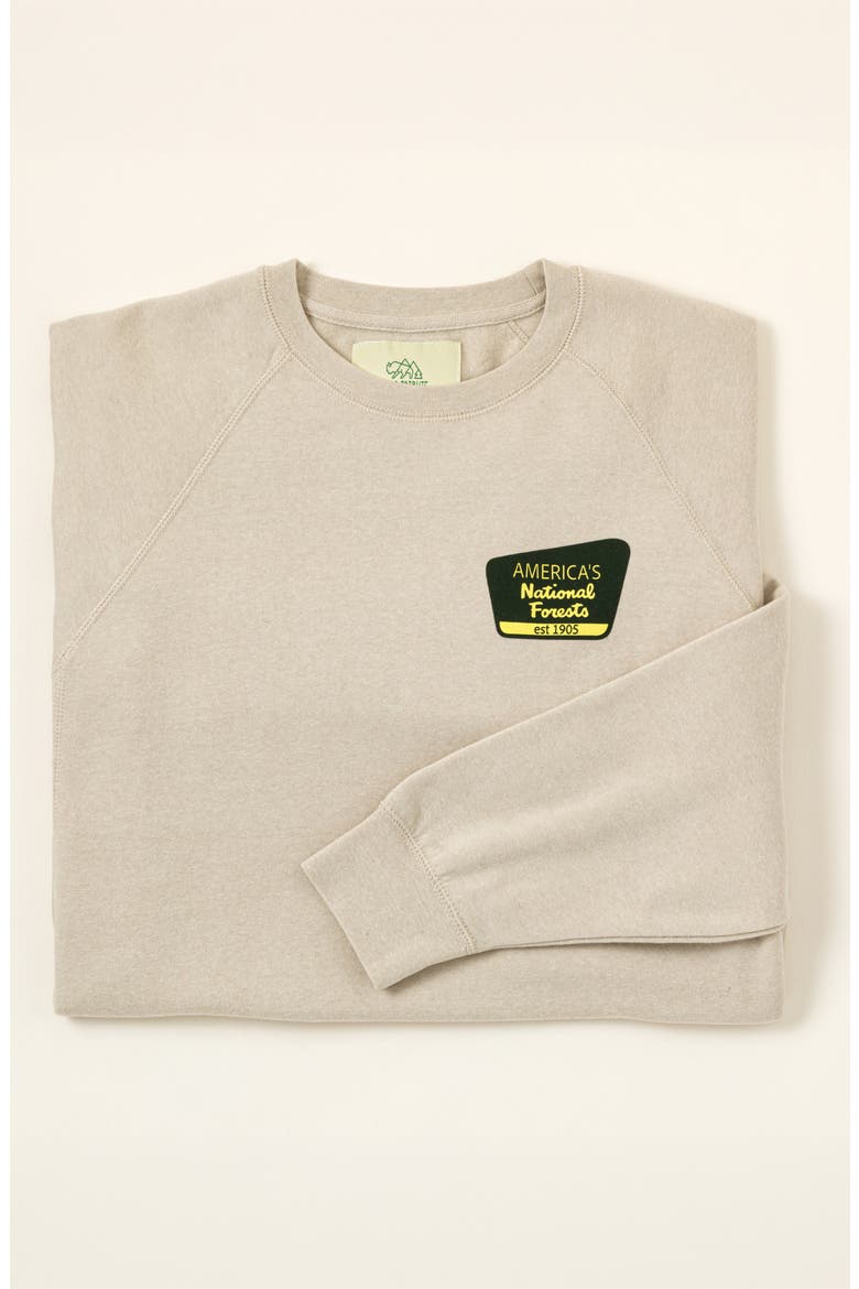 American National Forests Bucket List Sweatshirt by Wild Tribute, Alternate, color, Multi
