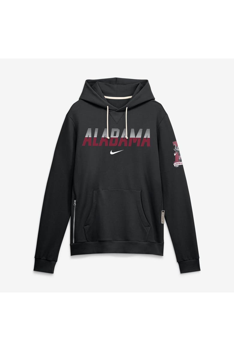 Men's Nike Black Alabama Crimson Tide 2026 Sideline Standard Issue Dri-FIT Hoodie, Main, color, Black