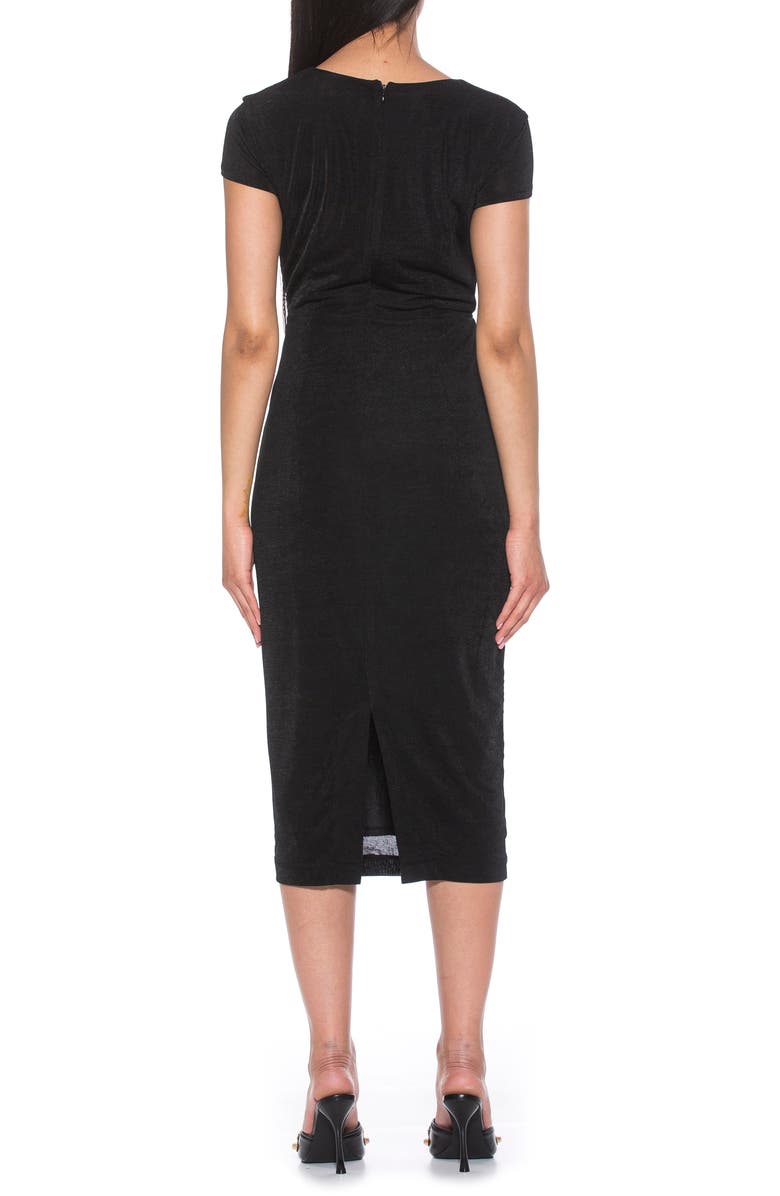 Alexia Admor Orine Draped Sheath Dress, Alternate, color,