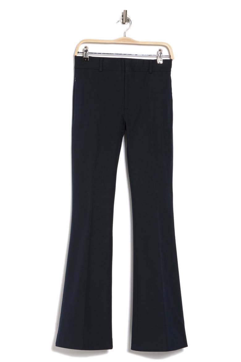 Le High Flare Trousers, Alternate, color, NAVY