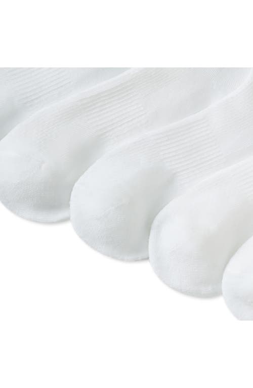 Polo Ralph Lauren Polo Varsity Stripe 6-pack Assorted Ankle Socks In White/assorted