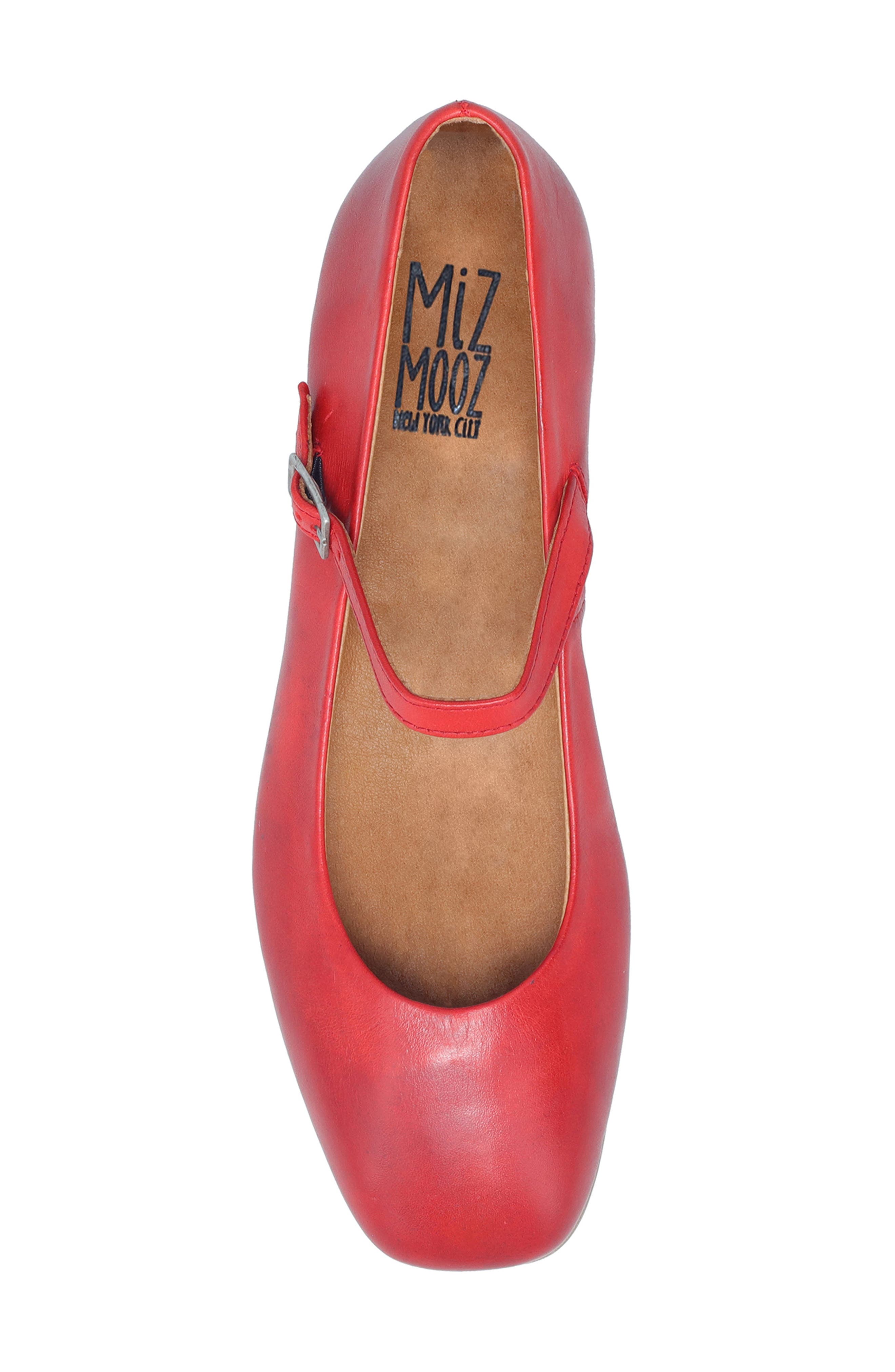 Miz Mooz Zahara Flat, Alternate, color, Red