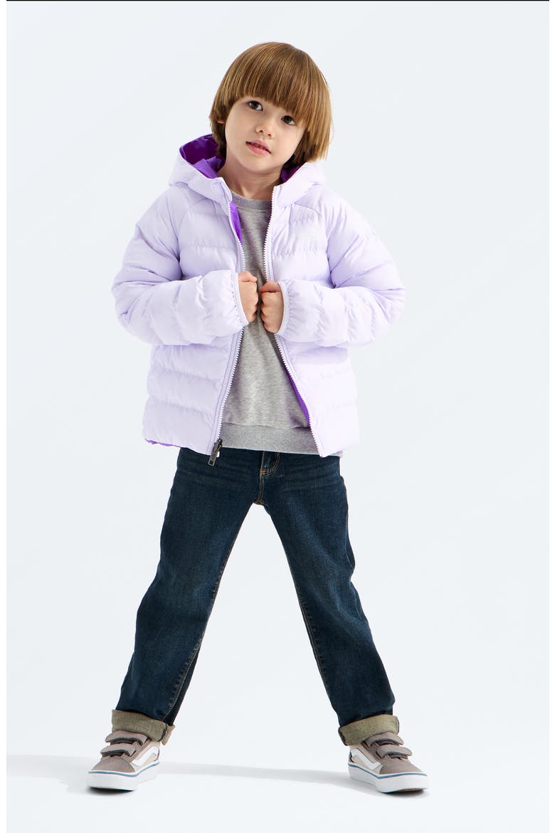 Kids' Perrito Reversible Water Repellent Jacket, Alternate, color, ICE LILAC