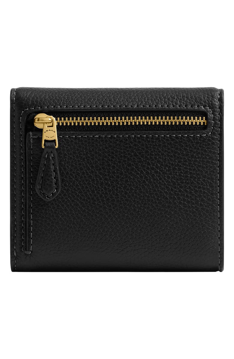 COACH Essential Polished Pebble Leather Wallet, Alternate, color, 