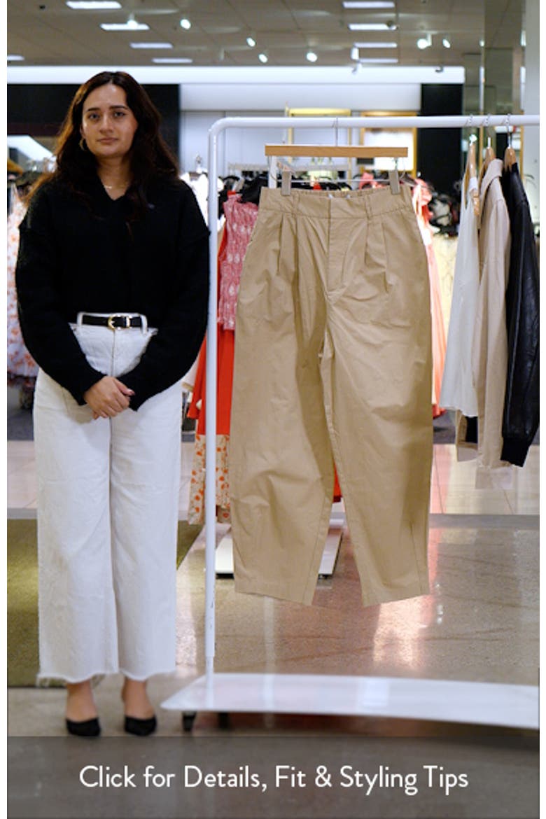High Waist Pleated Trousers video