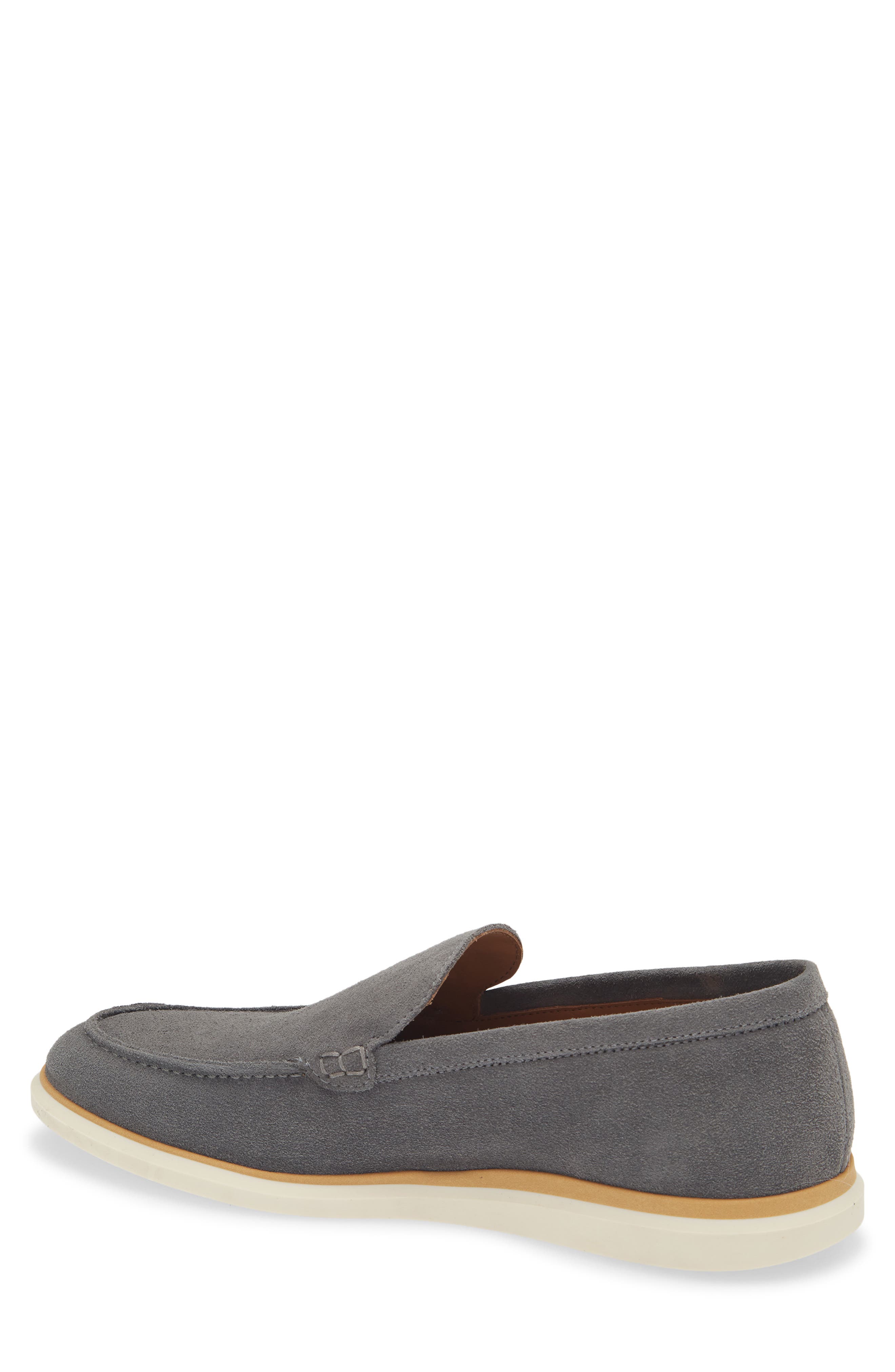 TO BOOT NEW YORK Briggs Venetian Loafer, Alternate, color, Suede Grey
