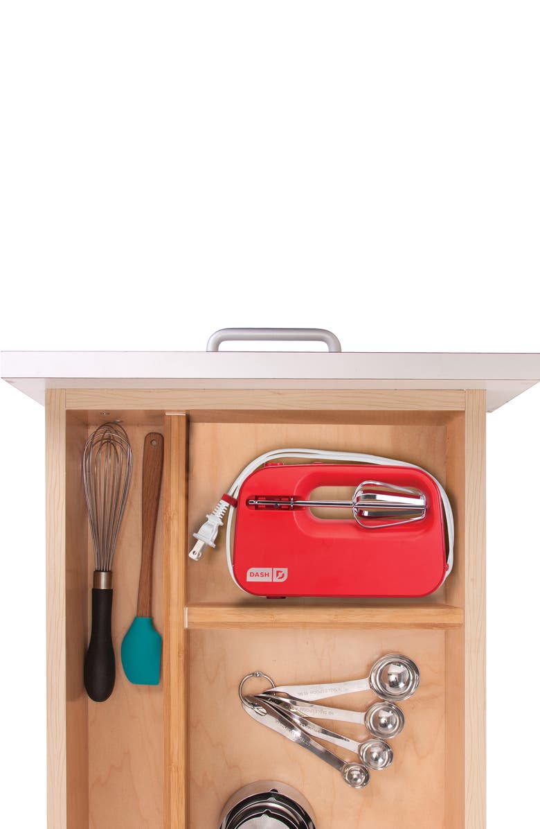 Dash Smartstore Hand Mixer - Red, Alternate, color, 