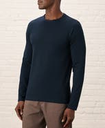 Pact Organic Cotton Luxe Stretch Jersey Slim Long Sleeve Tee