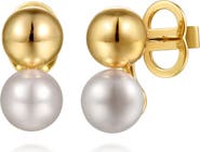 Gabriel & Co. 14k Gold Cultured Pearl Stud Earrings