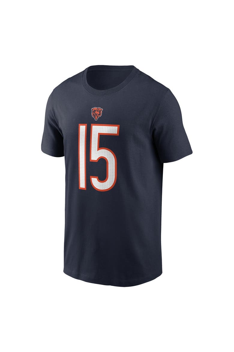 Men's Nike Rome Odunze Navy Chicago Bears 2024 NFL Draft First Round Pick Name & Number T-Shirt, Alternate, color, Navy