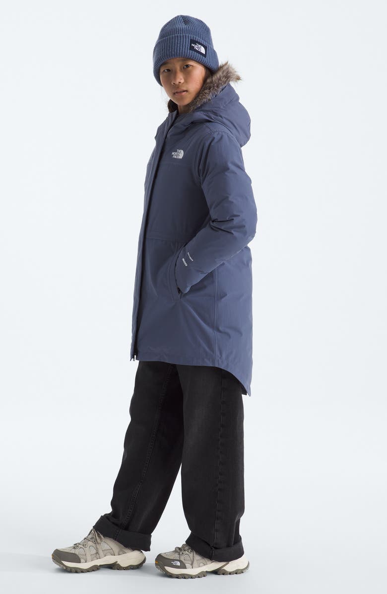 The North Face Kids' Arctic Waterproof 600-Fill Power Down Parka, Alternate, color, Twilight Galaxy