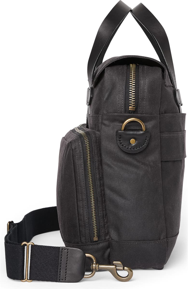 Filson '24 Hour' Tin Cloth Briefcase, Alternate, color,