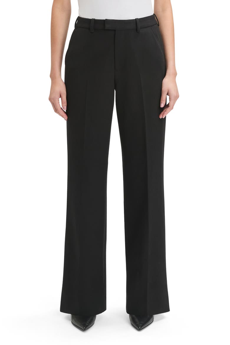 Odessa Straight Leg Pants, Main, color, BLACK