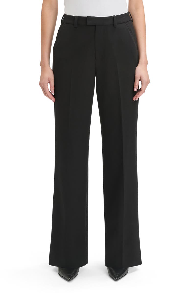 Favorite Daughter Odessa Straight Leg Pants, Main, color, Black