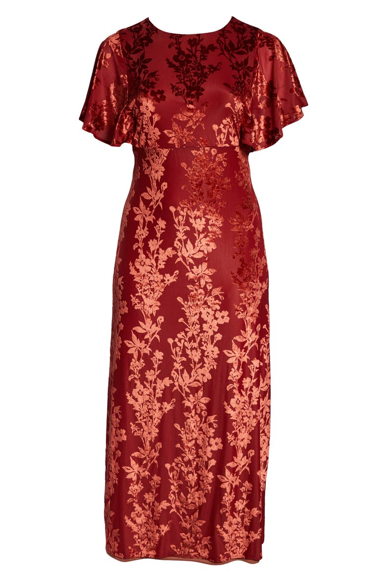 Parisian Dream Maxi Dress, Alternate, color, GINGER